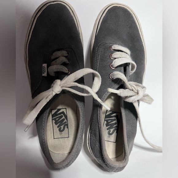 Vans Authentic Stackform Gray Suede Low Tops - Picture 7 of 7